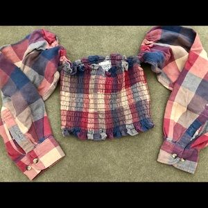 Furst of A Kind Vintage Tube Flannel Top